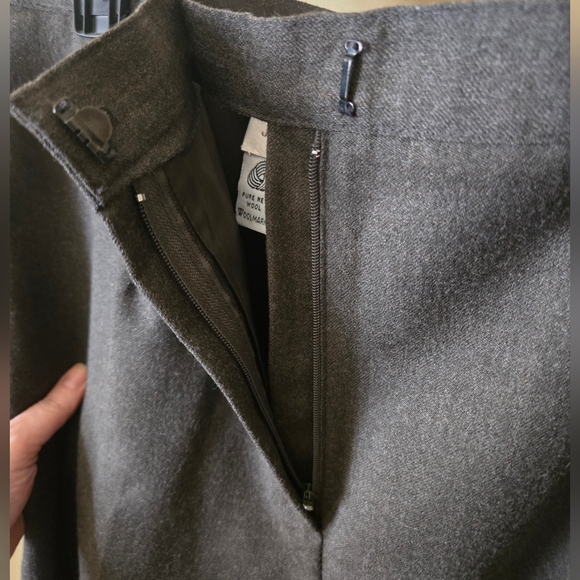 Vintage Jones New York 100% Wool Womens Tapered Pants - Picture 3 of 6